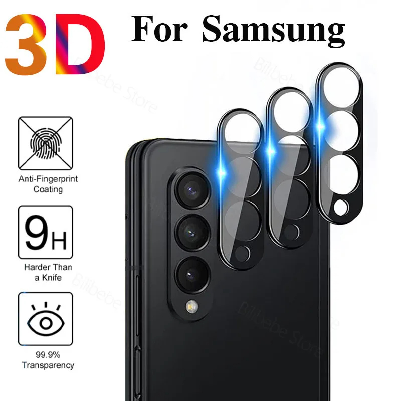 Tempered Glass Screen 9H - 3D gebogene Kamera Rückseite Objektiv Displays