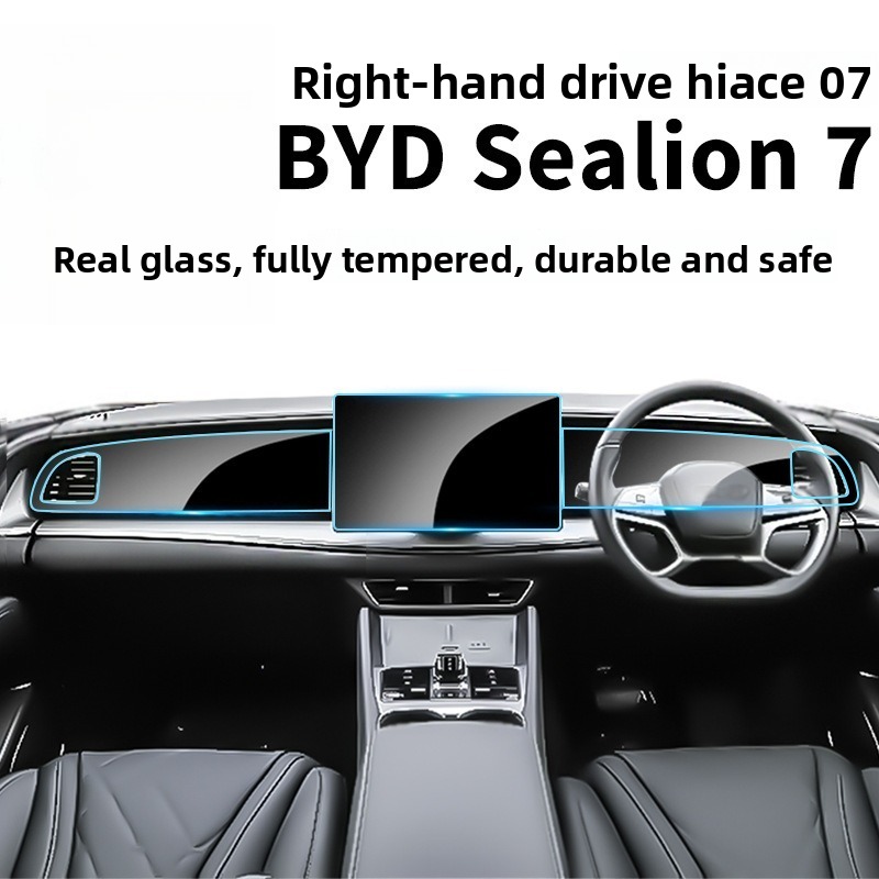 Glass Protector Auto - RHD für BYD Sealion 7 Ultraklarer
