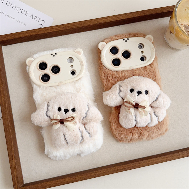 3D-Cartoon-Bowknot-Welpen-warm – Apple Iphone 15 Bewertung und Preis