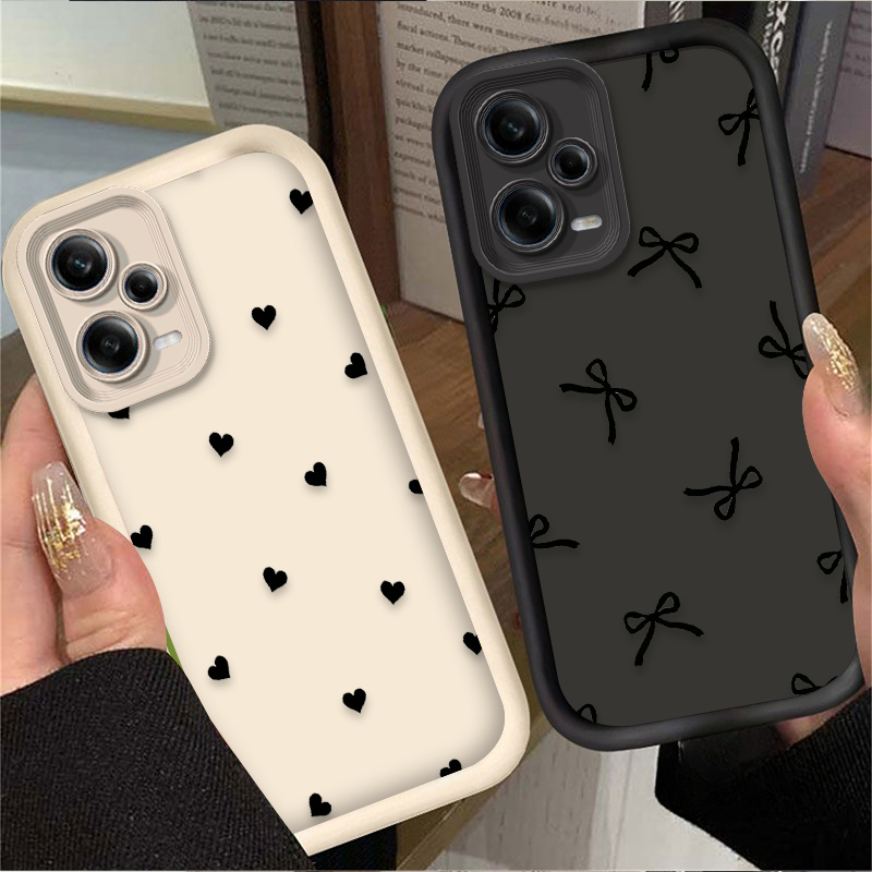 Schwarze Herz-Schleife Handyhü – Xiaomi Redmi Note 13 Bewertung und Preis